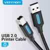 Cable USB 2.0 A/B 3 Mts.COQBI Vention