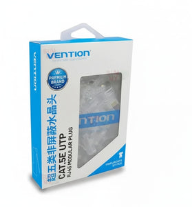 Conector RJ45 CAT5E IDBR0-50 Pack x 50 Vention