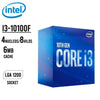 Procesador Intel Core i3-10100f S1200 sin Video