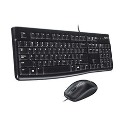Teclado y Mouse Logitech Cableado MK120