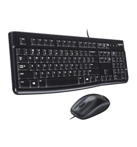 Teclado y Mouse Logitech Cableado MK120