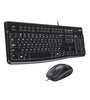 Teclado y Mouse Logitech Cableado MK120