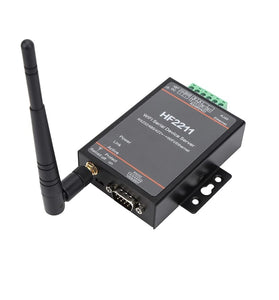 Adaptador RS232 a puerto Ethernet TCP IP Inalámbrico Roditec