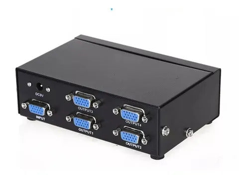 Splitter Vga 4 Puertos Activo Unnlink