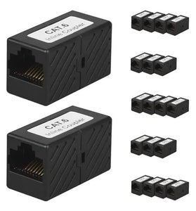 Cupla RJ45 iWillink Categoria 6 color Negro