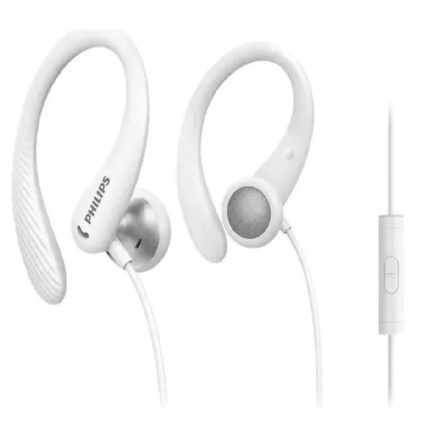 Auricular Philips Deportivo c/Microfono TAA1105 Blanco