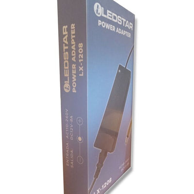Fuente 12v 8A para camaras de seguridad LX-1208