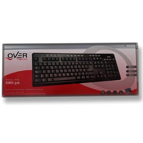 Teclado Over Tech KMO-316 PS/2