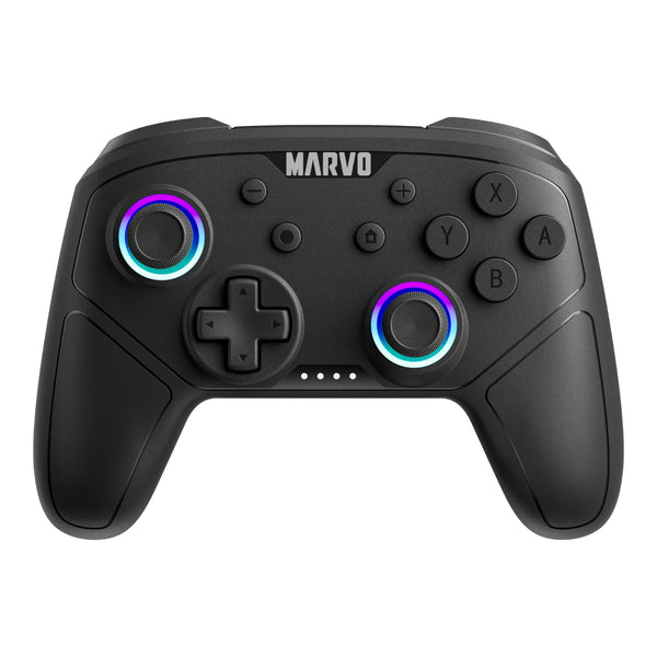 Gamepad Inalámbrico Marvo GT-80 Multiplataforma Vibración