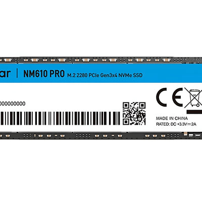 Disco SSD Lexar NM610PRO 500GB NVMe PCIe Gen3x4 M.2 2280