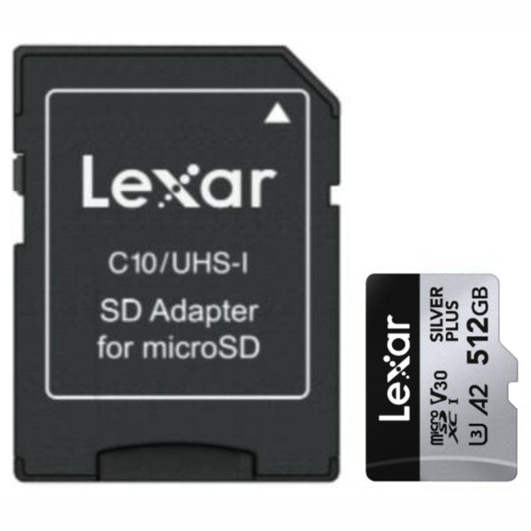 Memoria microSDXC Lexar Professional 512GB Silver Plus