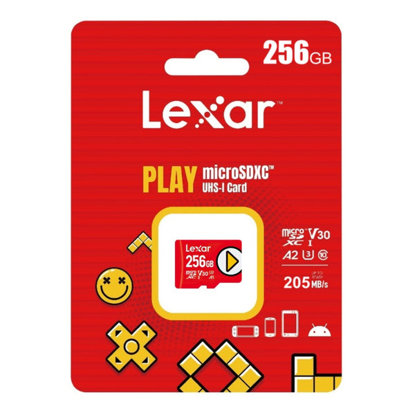 Memoria microSDXC Lexar Play 256GB UHS-I