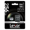 Memoria microSDXC Lexar Professional 256GB Silver Plus