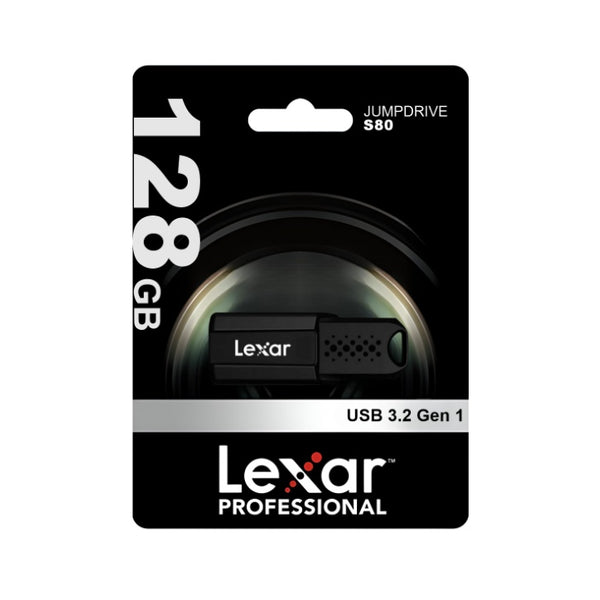 Pendrive Lexar JumpDrive S80 128GB USB 3.2 Retráctil