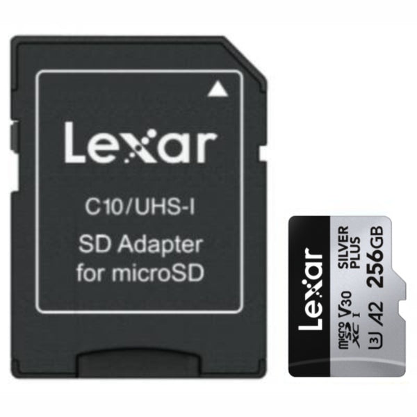 Memoria microSDXC Lexar Professional 256GB Silver Plus