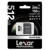 Memoria microSDXC Lexar Professional 512GB Silver Plus