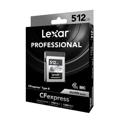 Memoria CFexpress Lexar Pro 512GB Tipo B Silver
